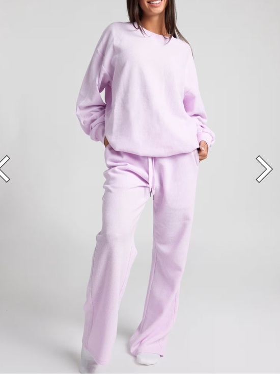 Comfrt Other - Comfrt waffle knit lounge set in limited edition Opal color.